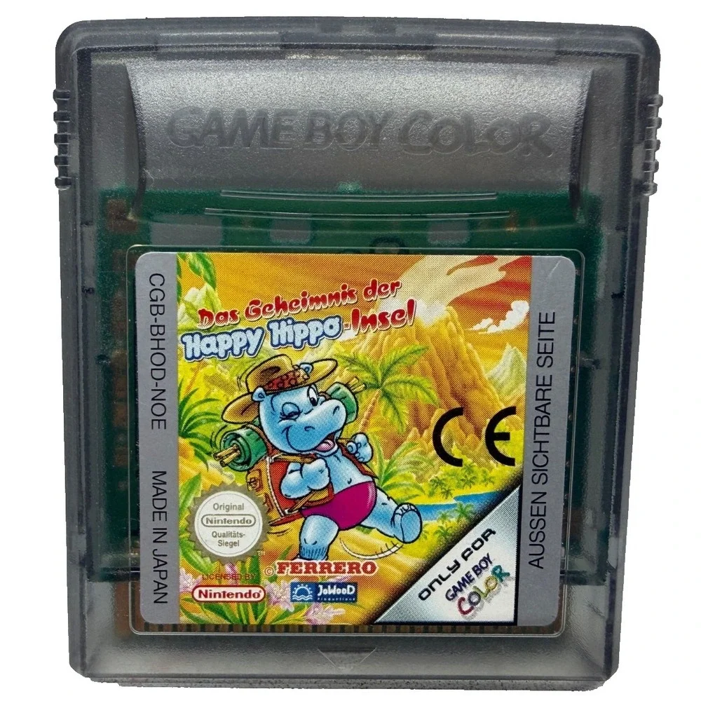 Das Geheimnis Happy Hippo-Insel Gameboy Color‎ [RARE]